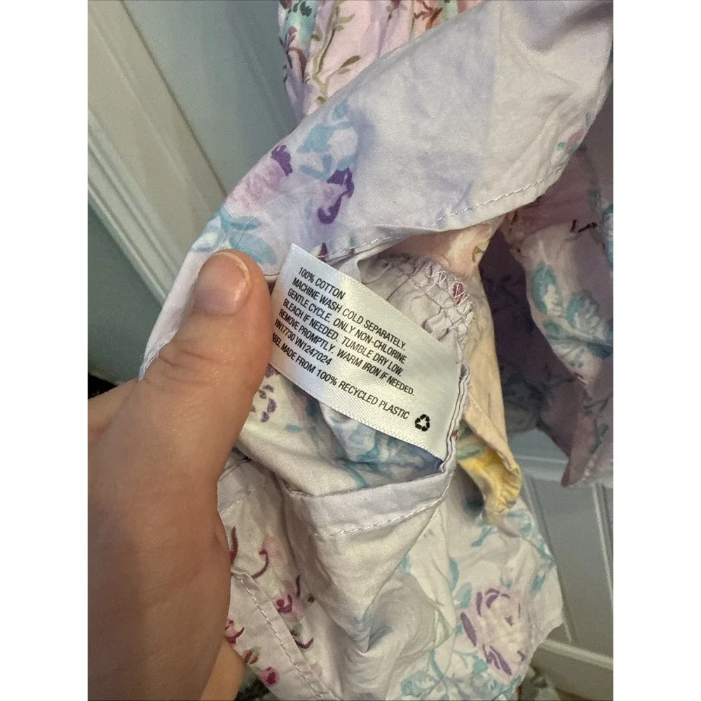 Love Shack Fancy x Target Dress Size XS Jeanne Tiered Ruffle Tie Babydoll - Picture 9 of 13